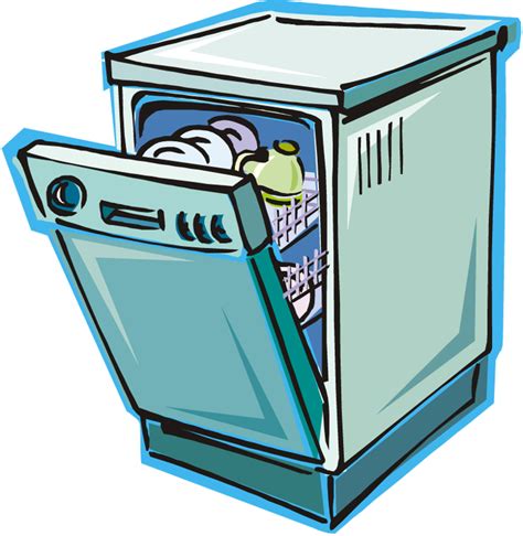 dishwasher clipart|empty dishwasher clip art.